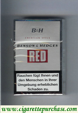Benson & Hedges Red Lights cigarettes American Blend Austria